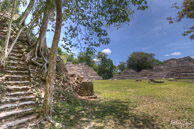 Mayan ruins at Caracol, Belize